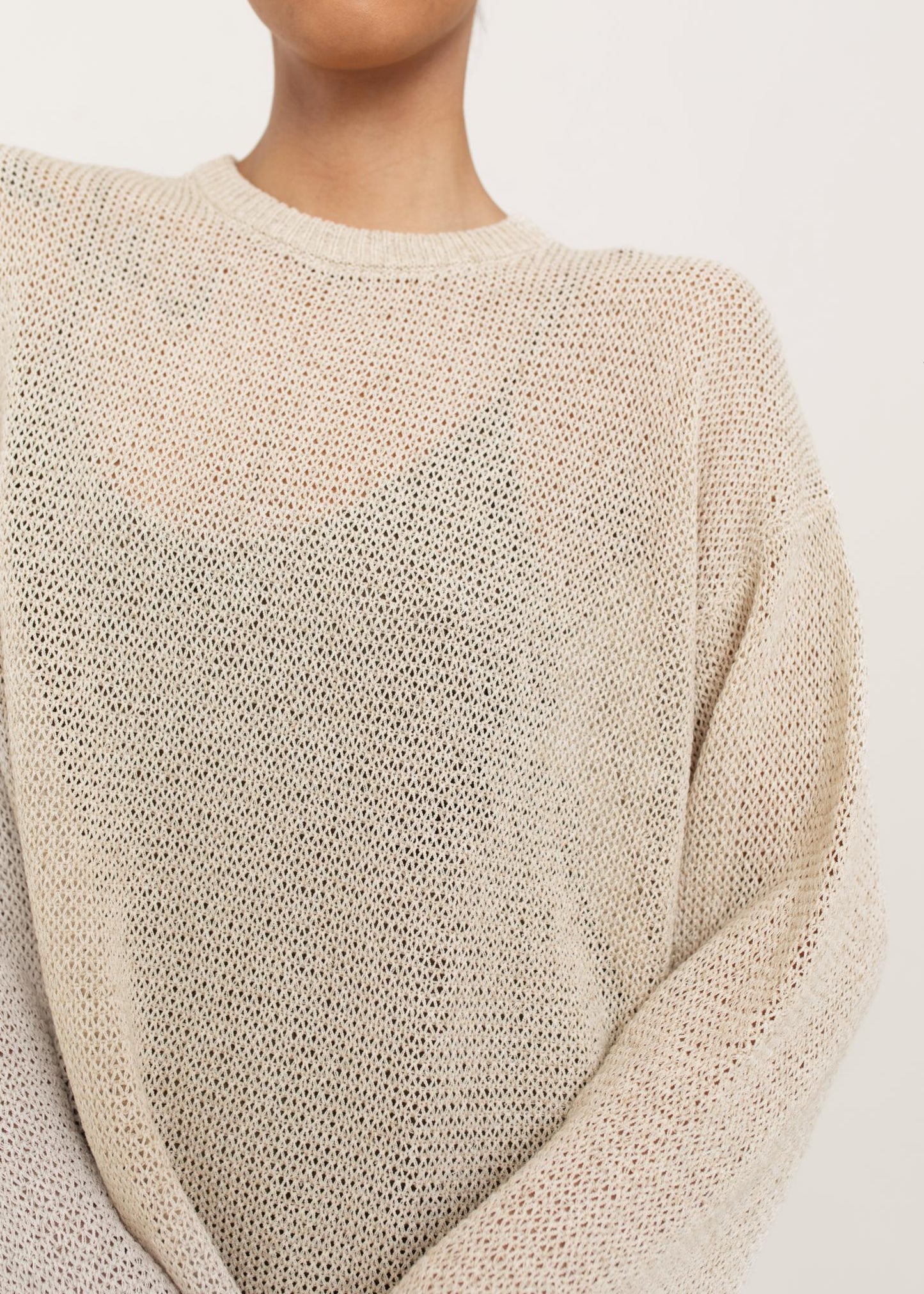 Paper Label | TBL Oversized Crew - Flax