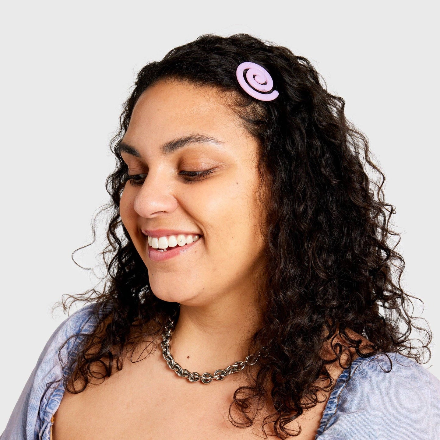 CHUNKS | Spiral Clip - Lilac