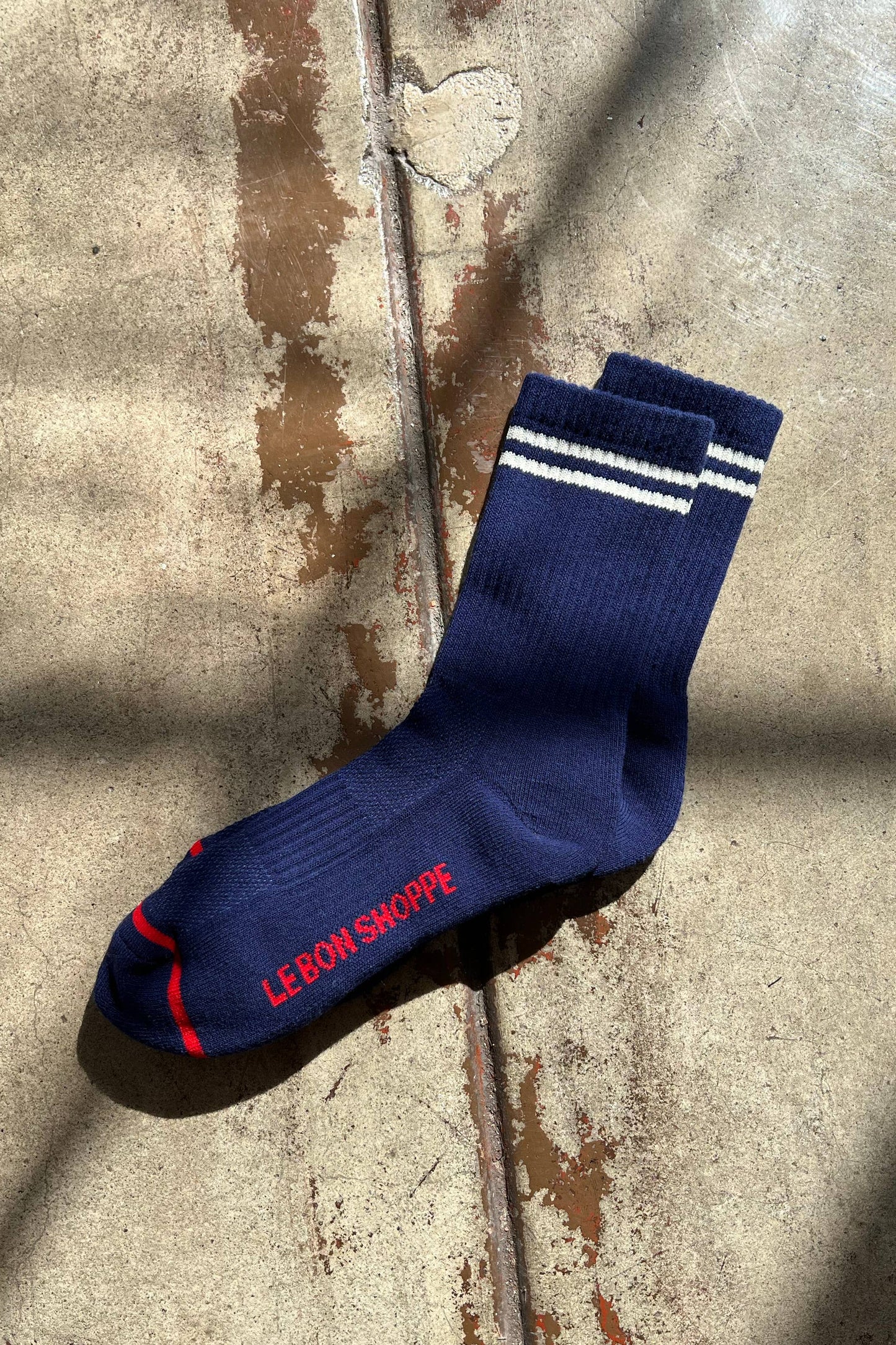 Le Bon Shoppe | Boyfriend Socks - Navy