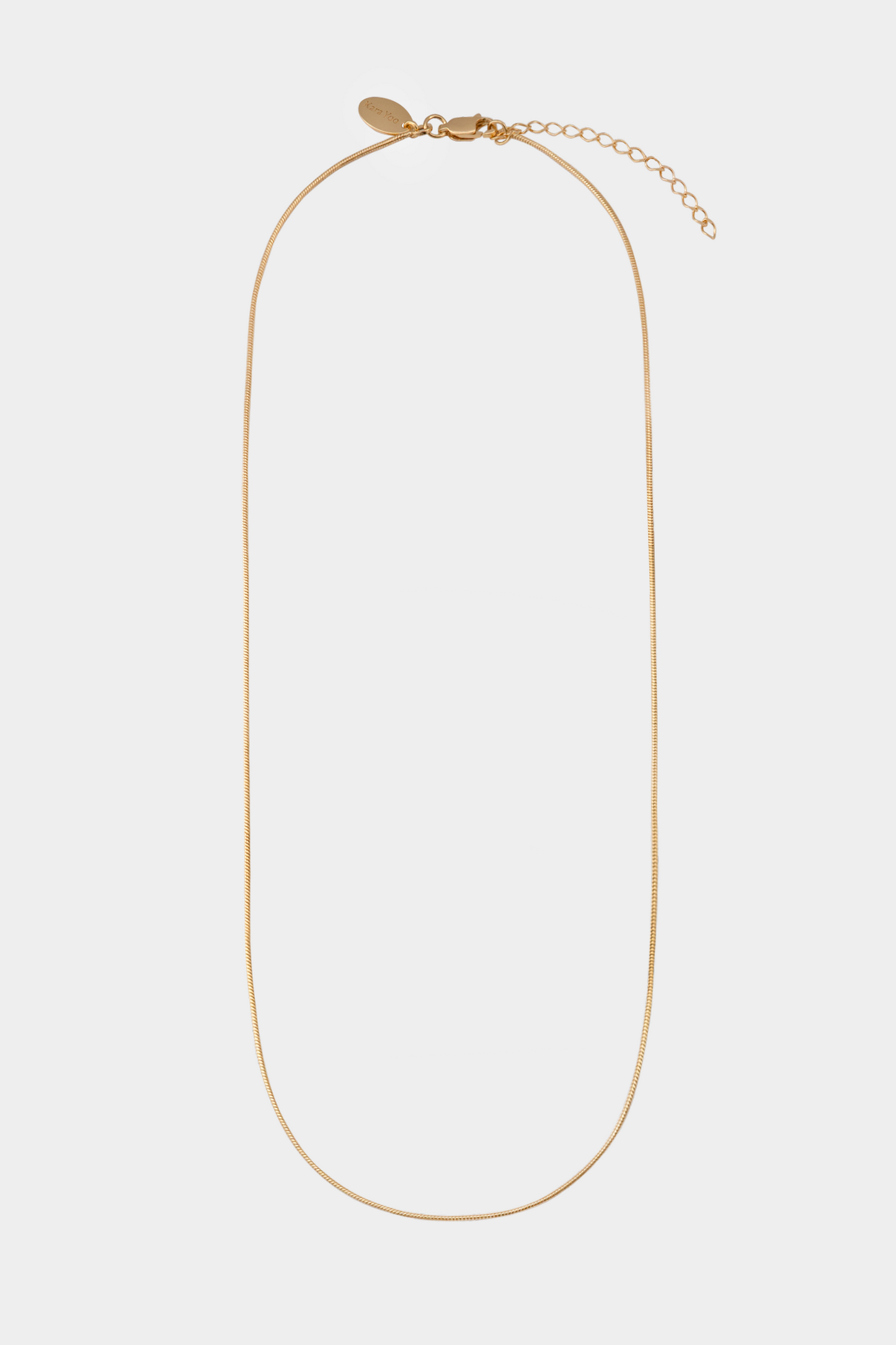 Kara Yoo | Slim Maya Necklace - Gold