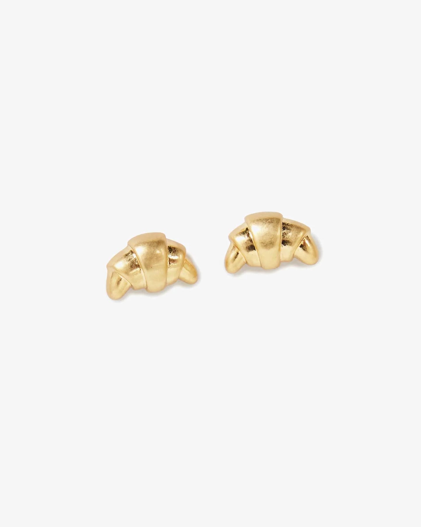 Clare V. | Croissant Stud Earrings