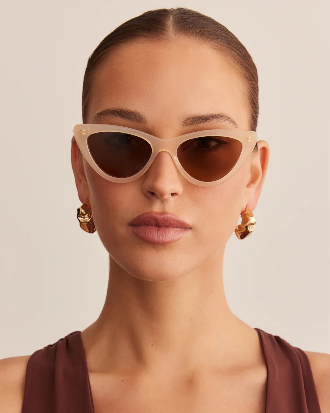 Banbé | Isla Sunglasses - Pearl/ Honey