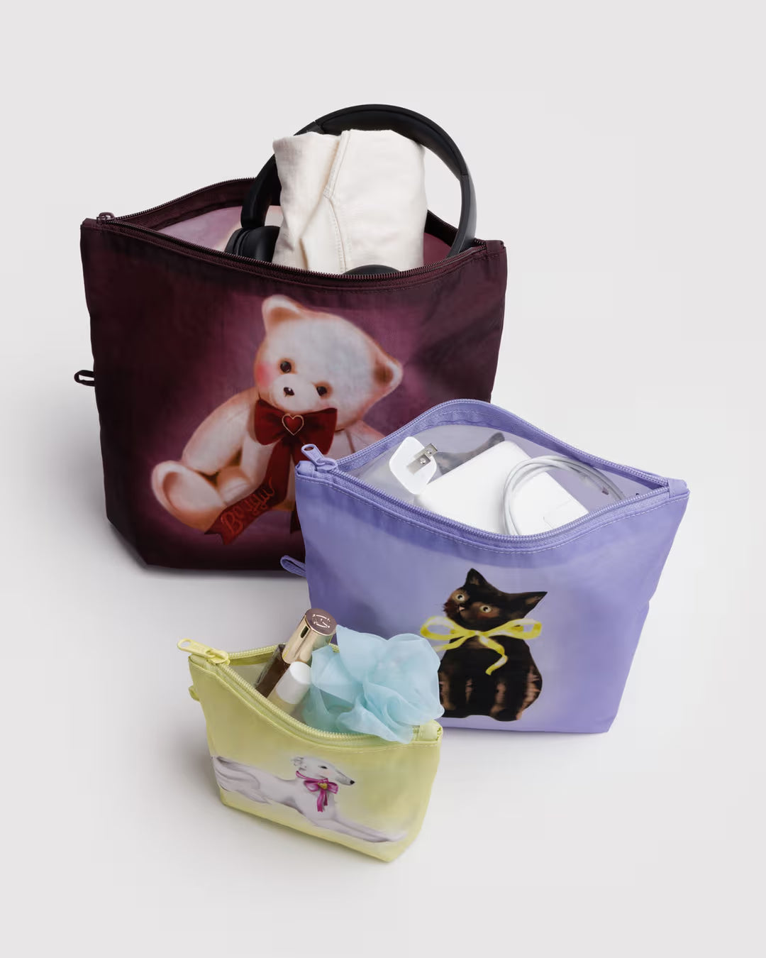 Baggu | Go Pouch Set - Fancy Animals
