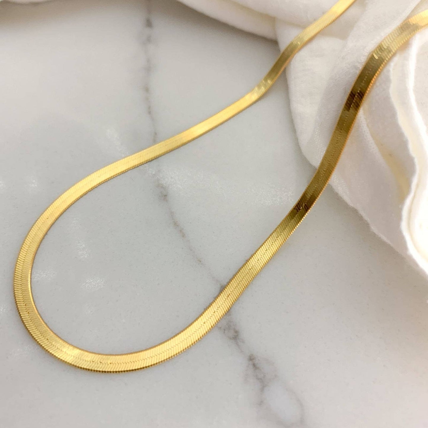 Love Local Jewelry | Snake Chain - Gold