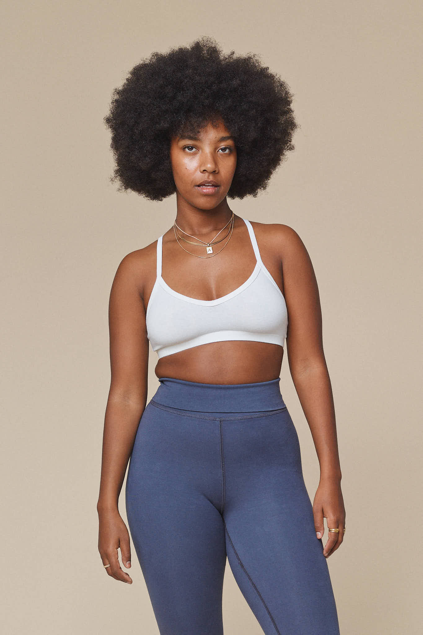 Jungmaven | Bralette - Washed White