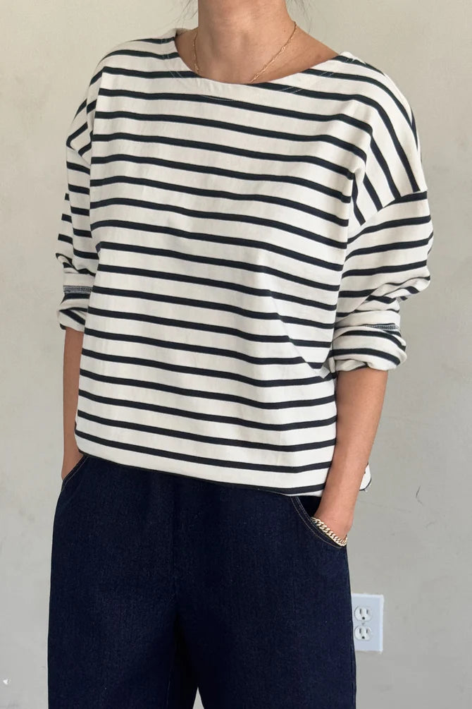 Le Bon Shoppe | Marseille Stripe Navy