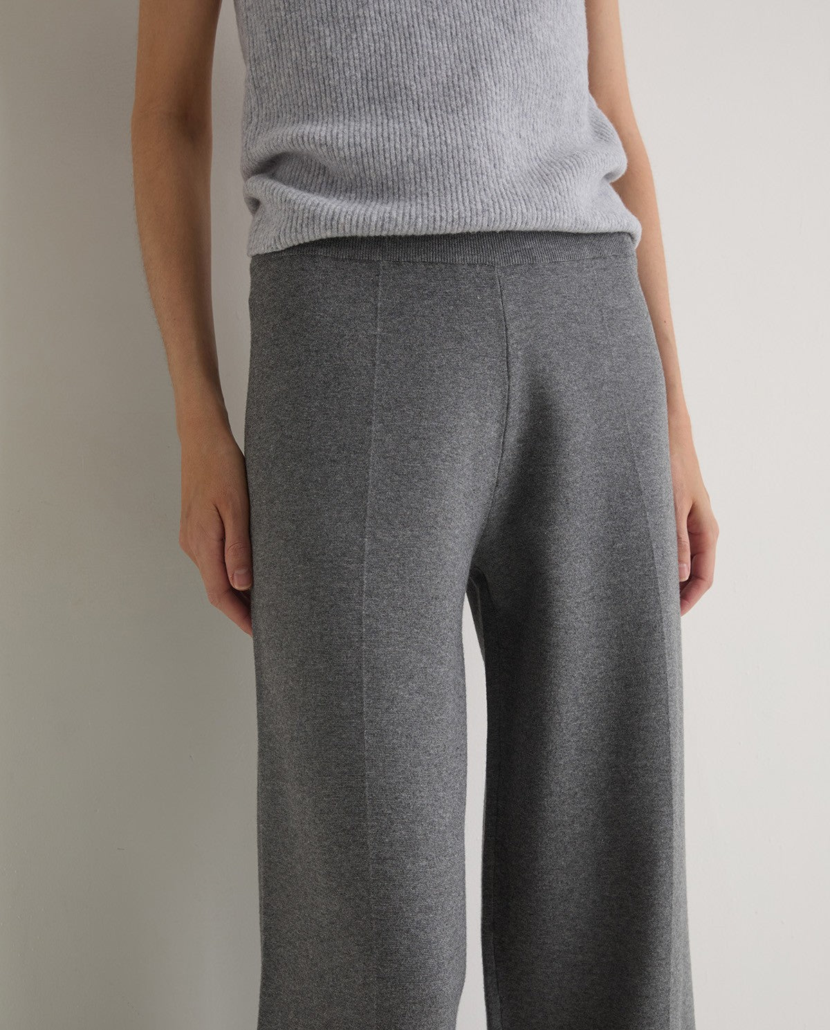 Yerse | Viscose Trousers - Grey