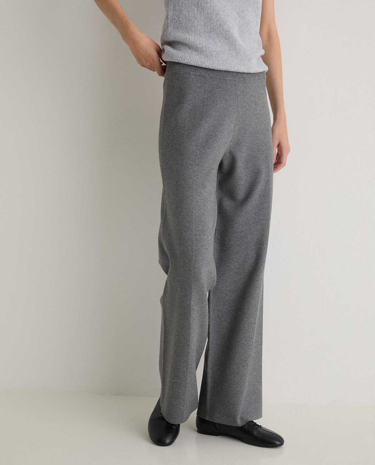 Yerse | Viscose Trousers - Grey