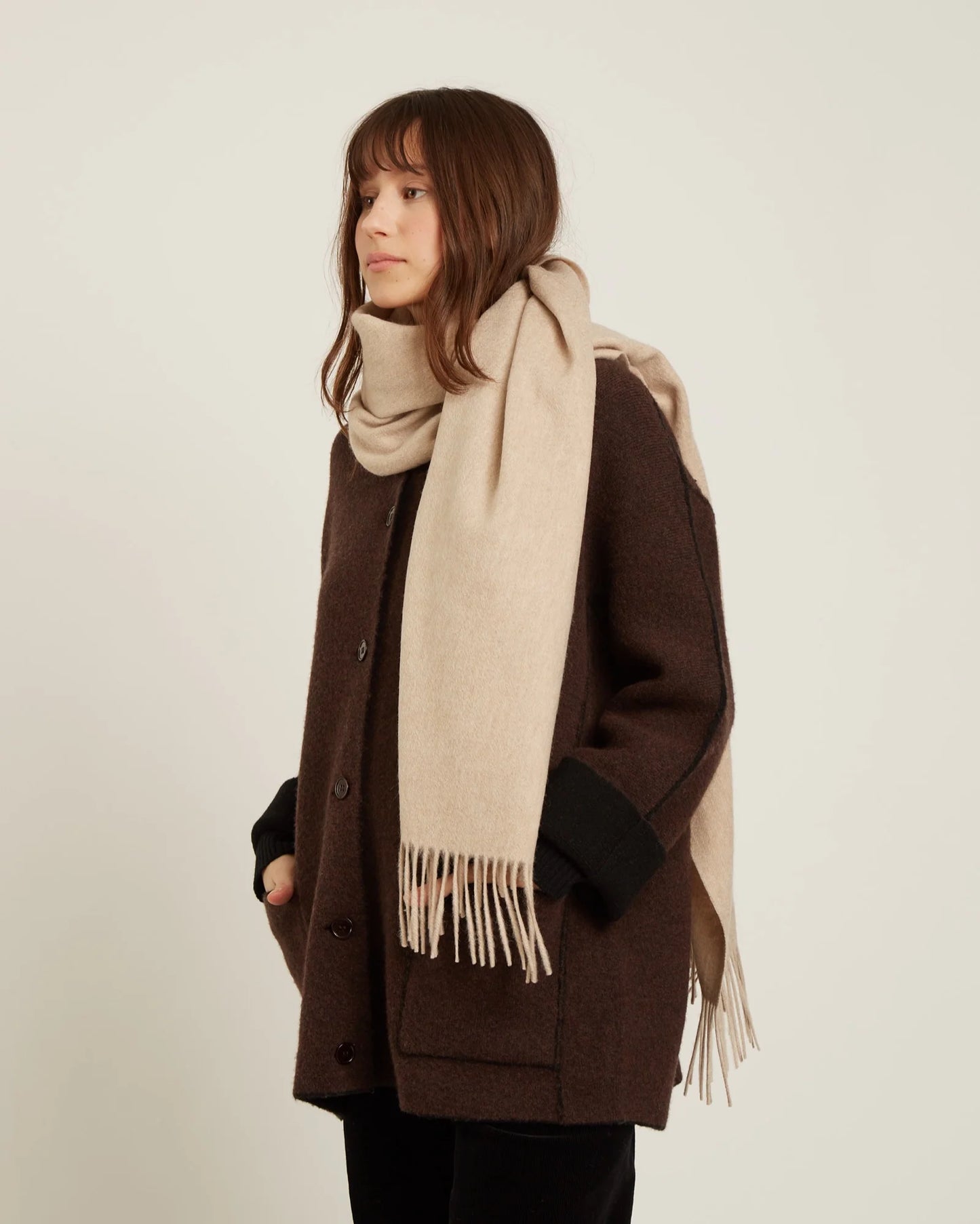 Naif | Wes Scarf -Oat