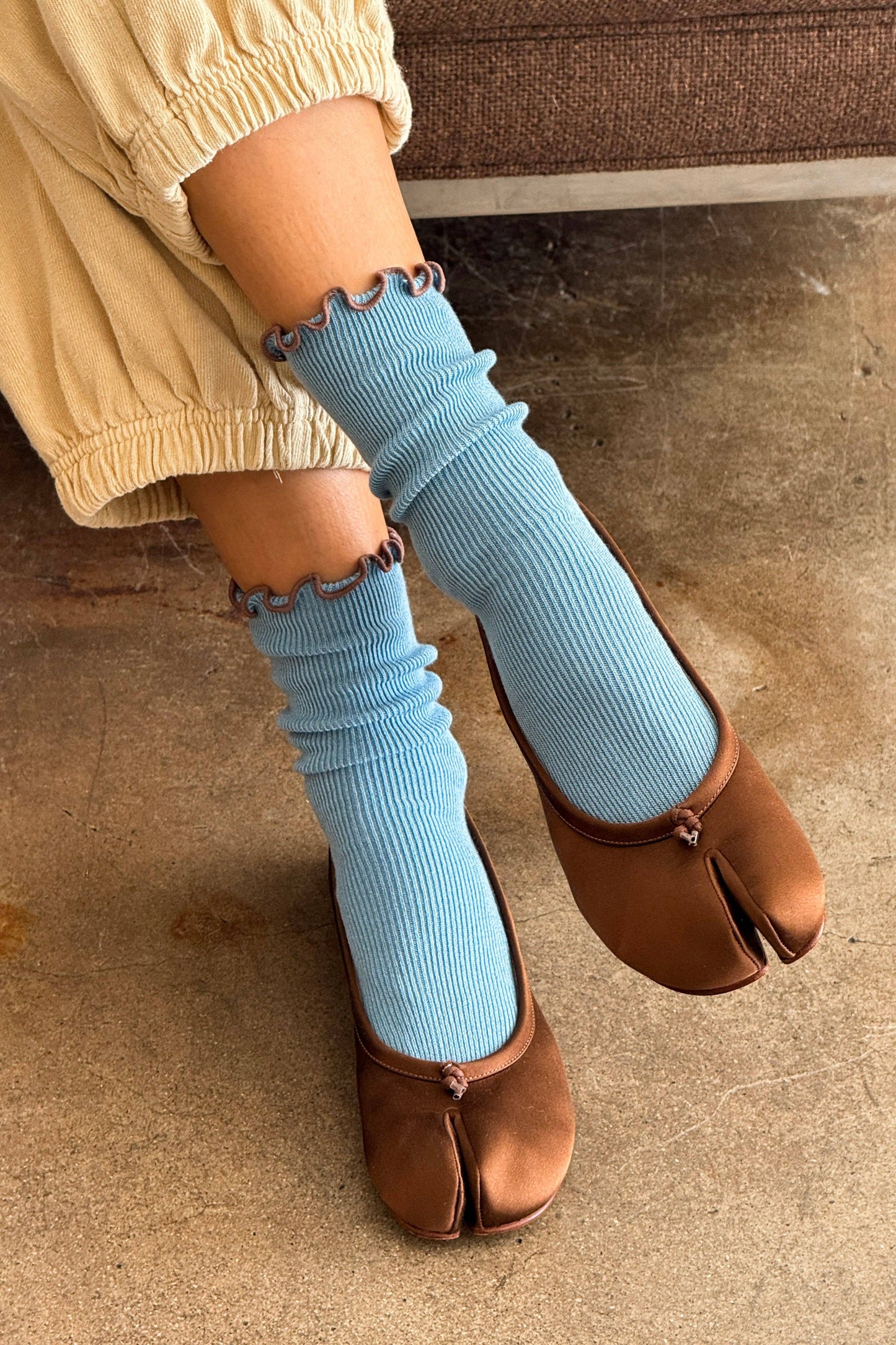 Le Bon Shoppe | Ruffled Modal Socks - 4 Colors