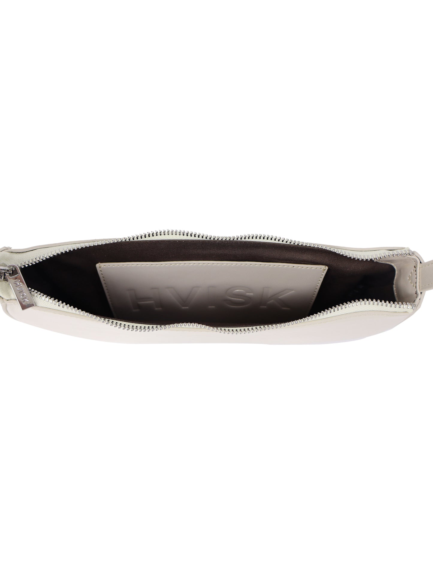 HVISK | Basal Shiny Structure Bag - Pearl
