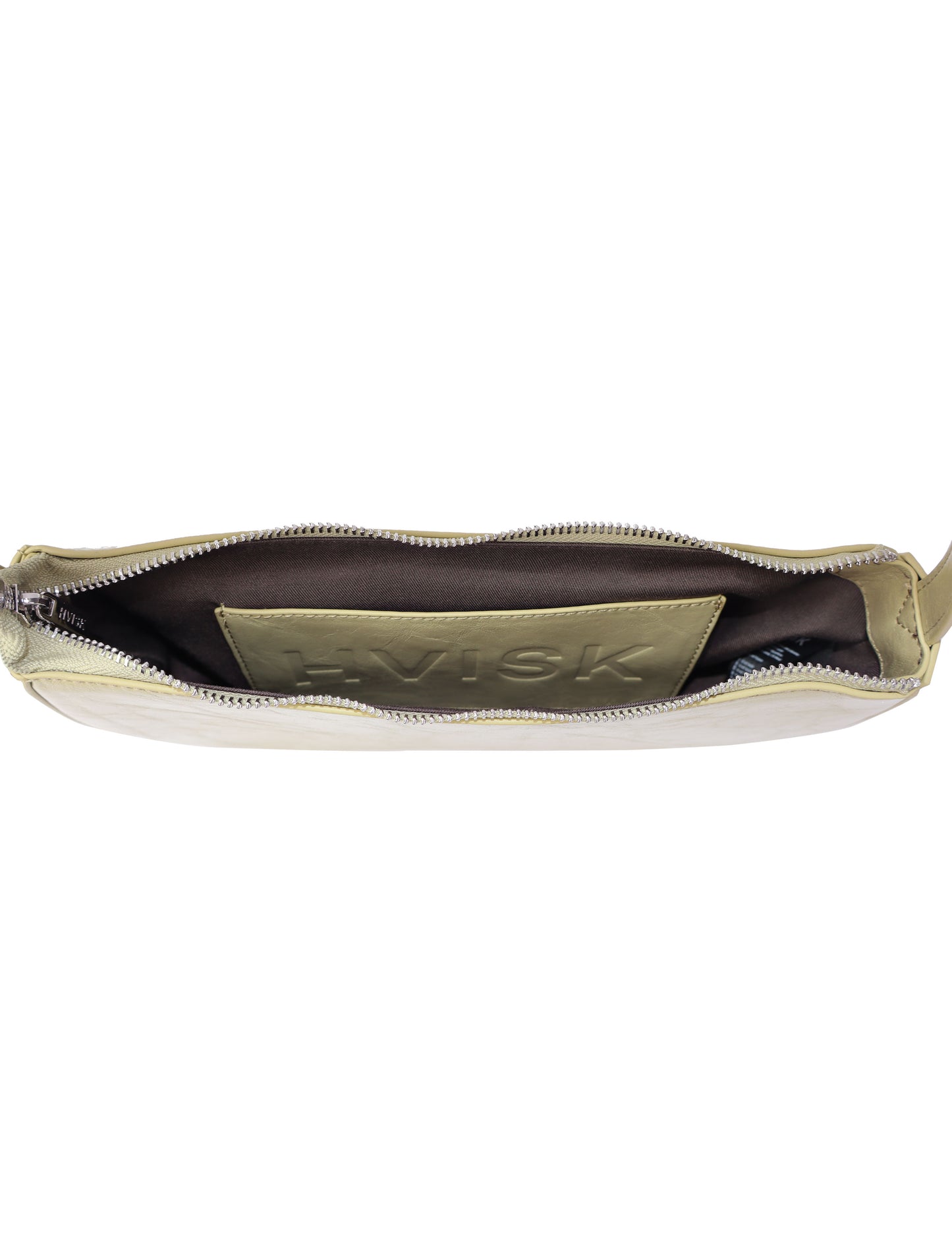HVISK | Basal Glossy Structure Bag - Matcha Green