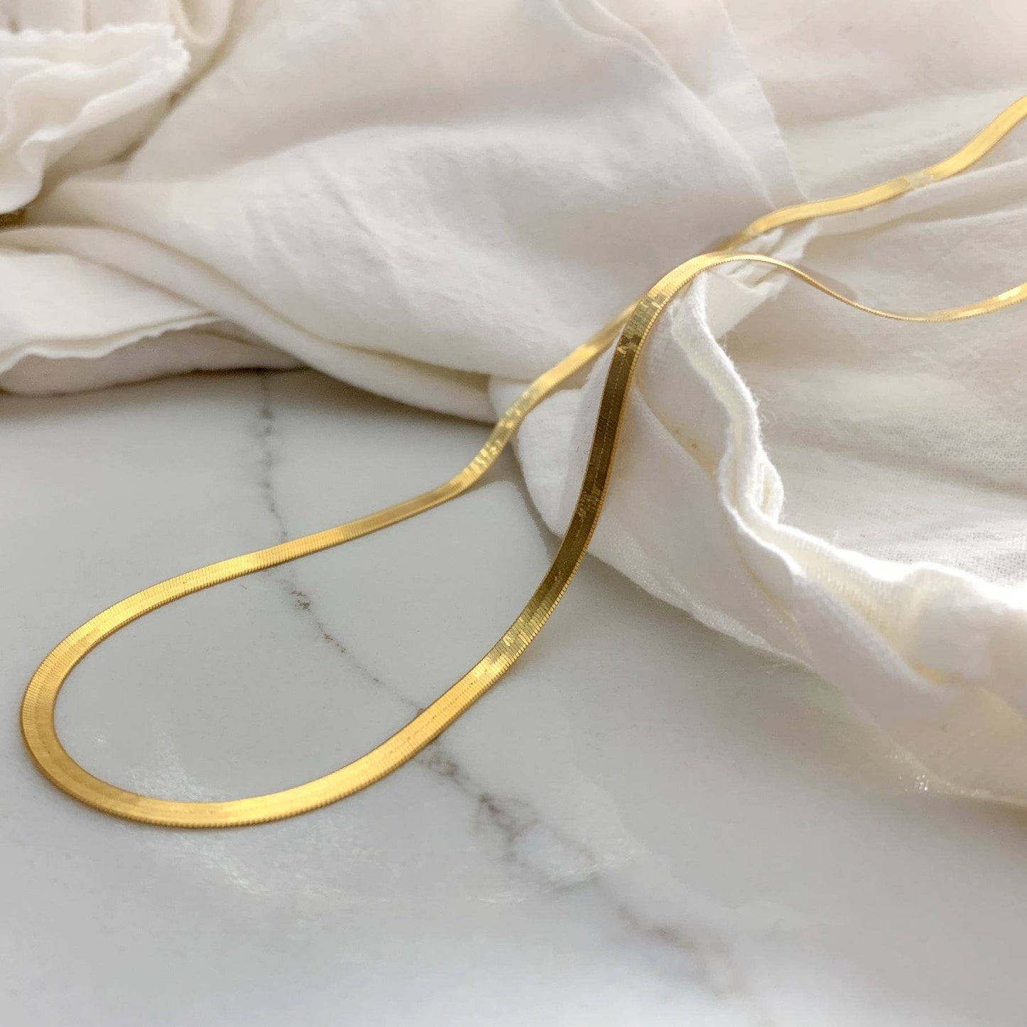 Love Local Jewelry | Snake Chain - Gold