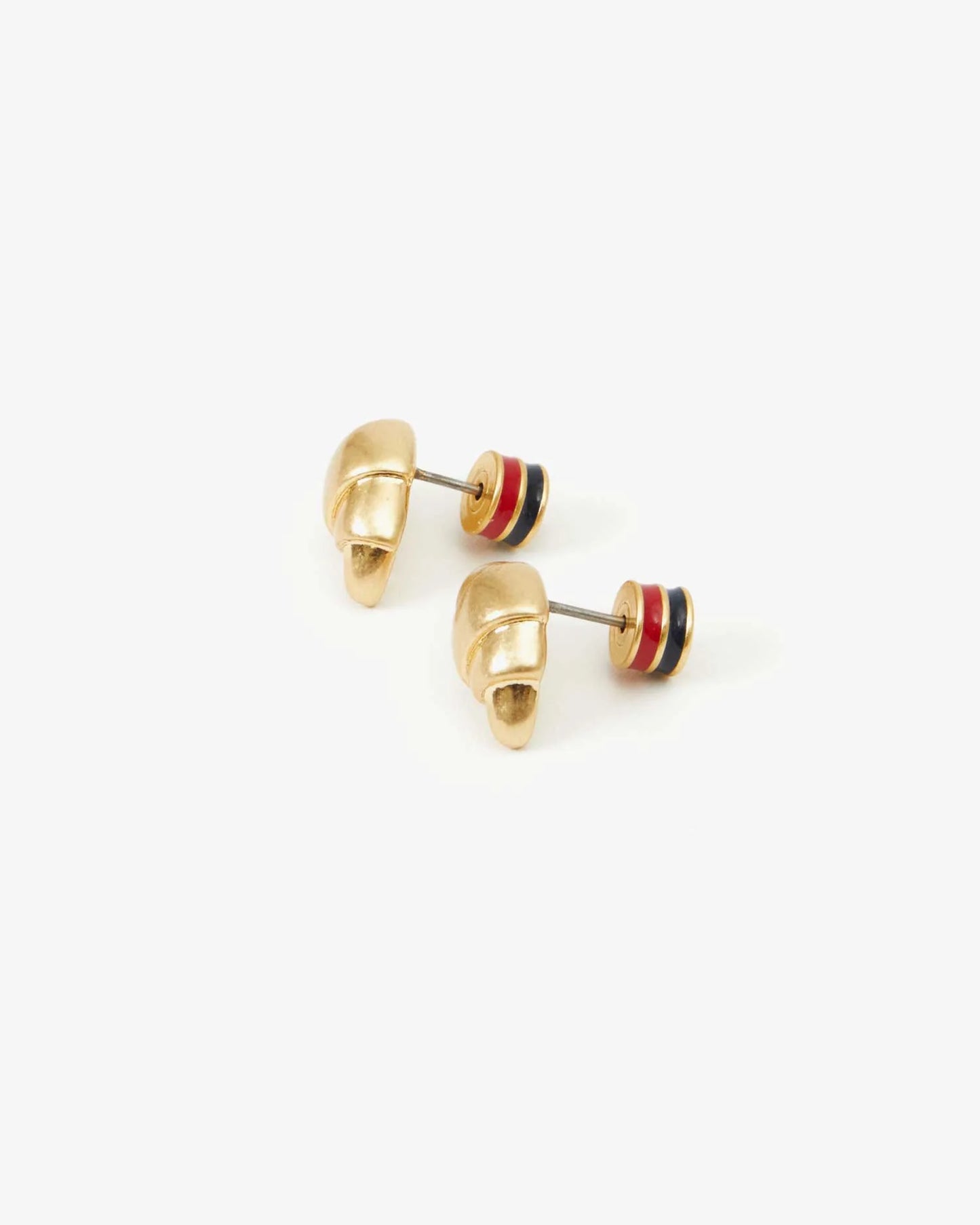 Clare V. | Croissant Stud Earrings