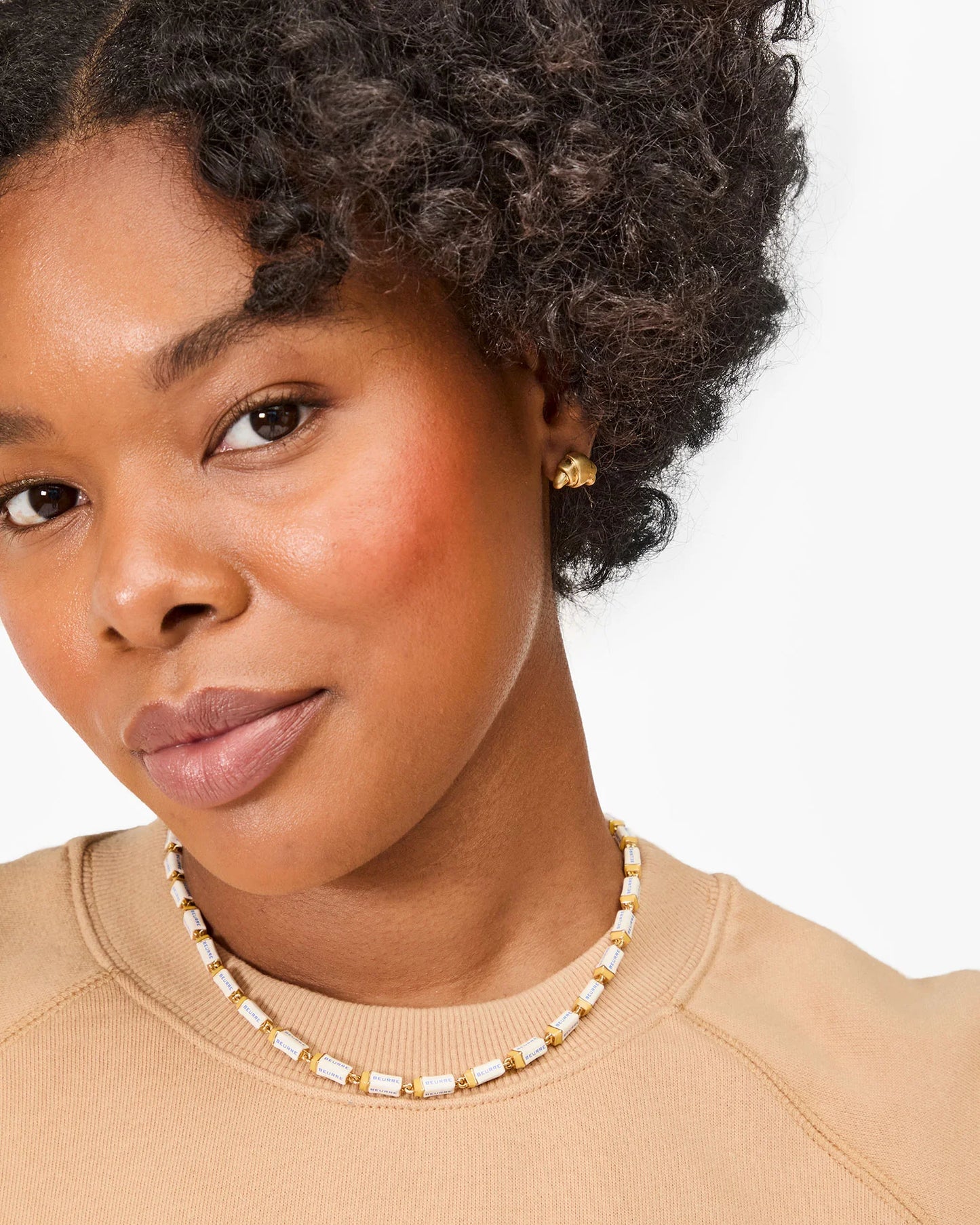 Clare V. | Croissant Stud Earrings