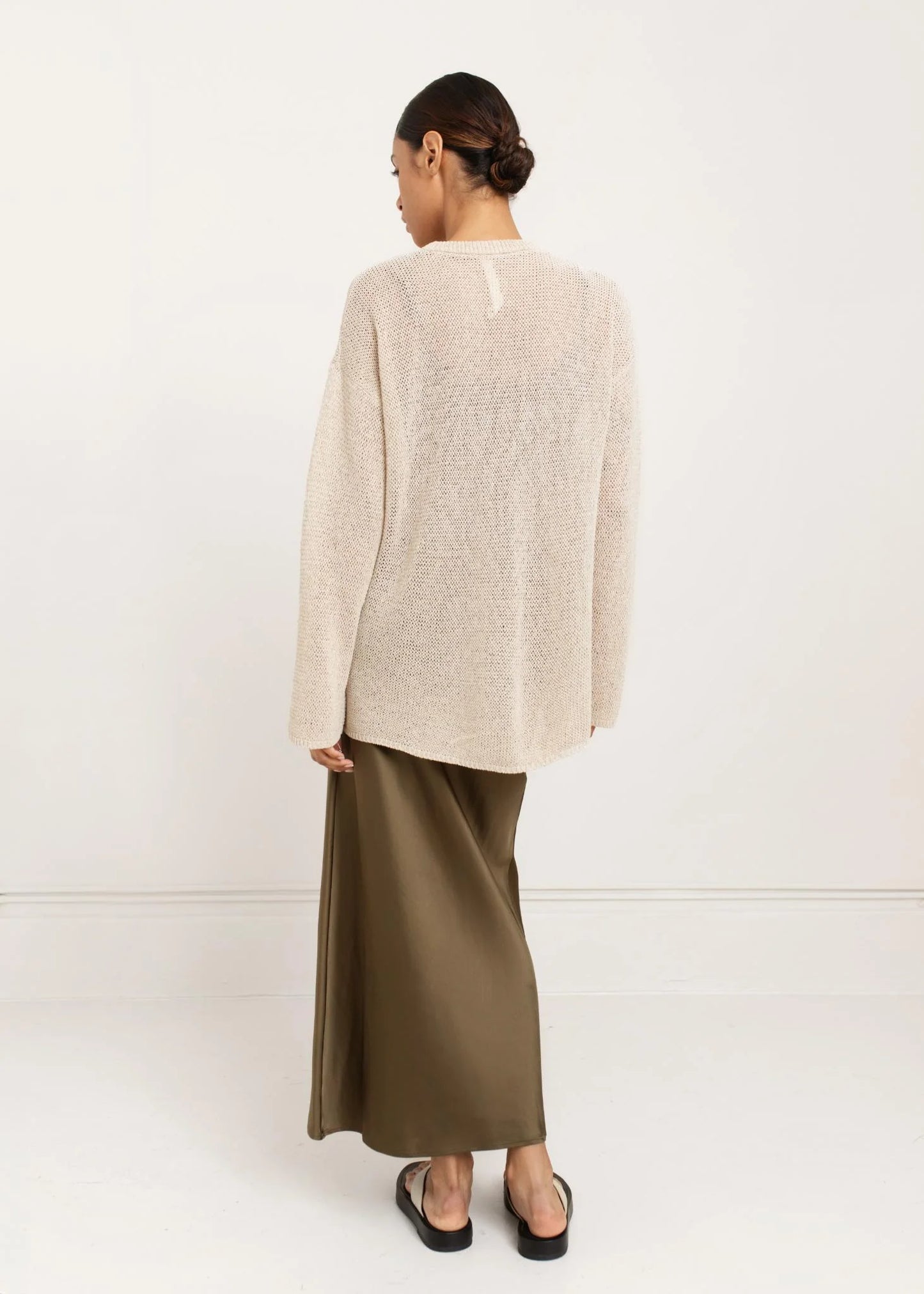 Paper Label | TBL Oversized Crew - Flax