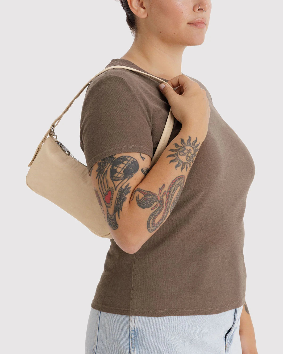 Baggu | Nylon Pochette - Custard