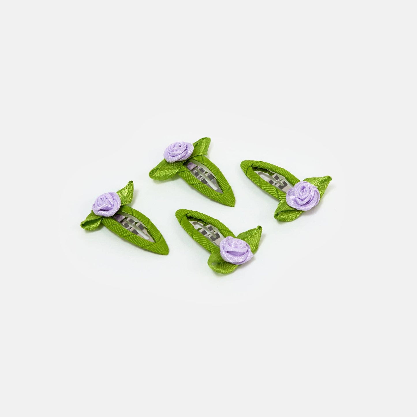 CHUNKS | Rosette Snap Clips - Lilac