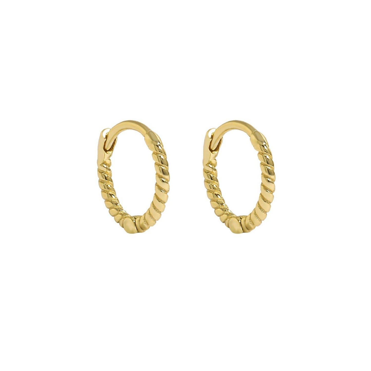 Love Local Jewelry | Malea Hoops 11mm - Gold