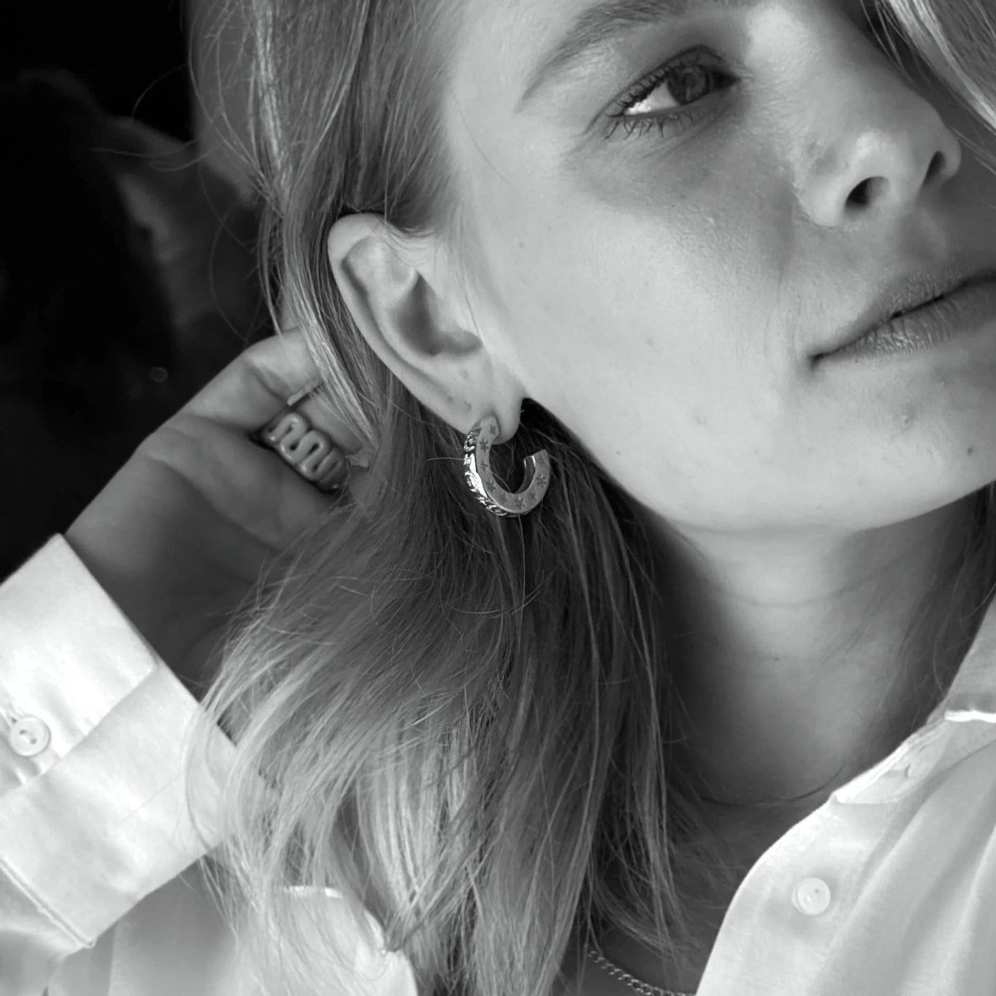 Love Local Jewelry | The Celestial Hoops - Gold