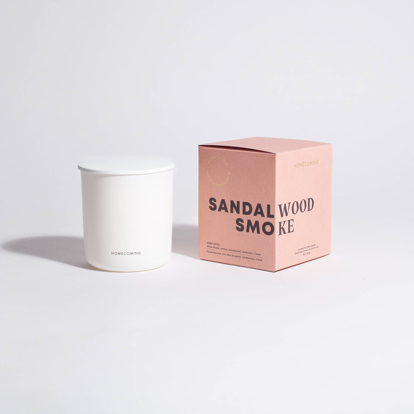 Homecoming | Sandalwood Smoke Soy Wax Candle
