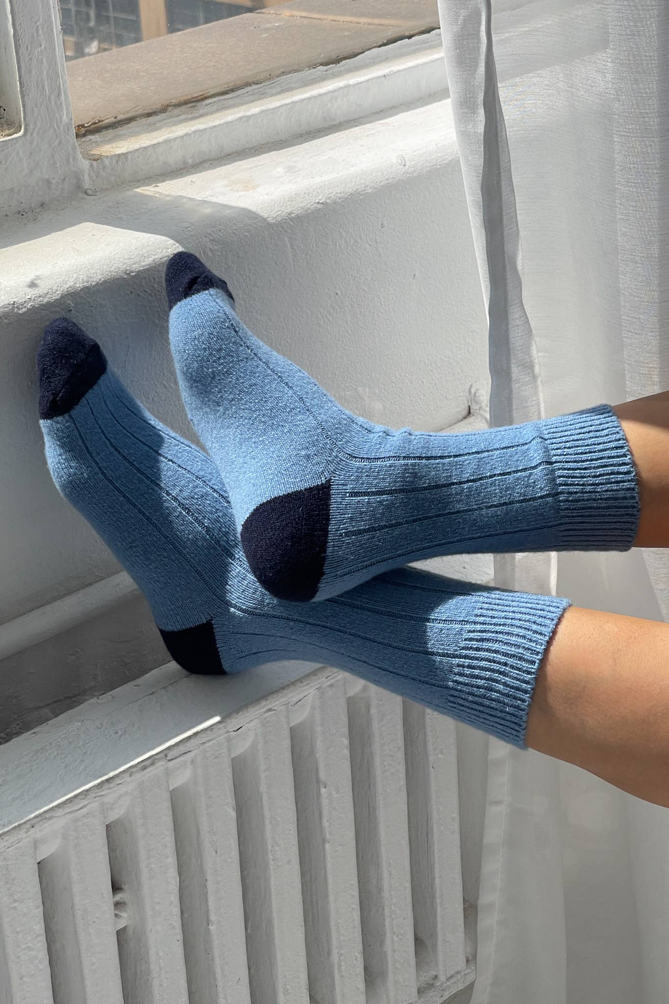 Le Bon Shoppe | Classic Cashmere Socks - Bluebell