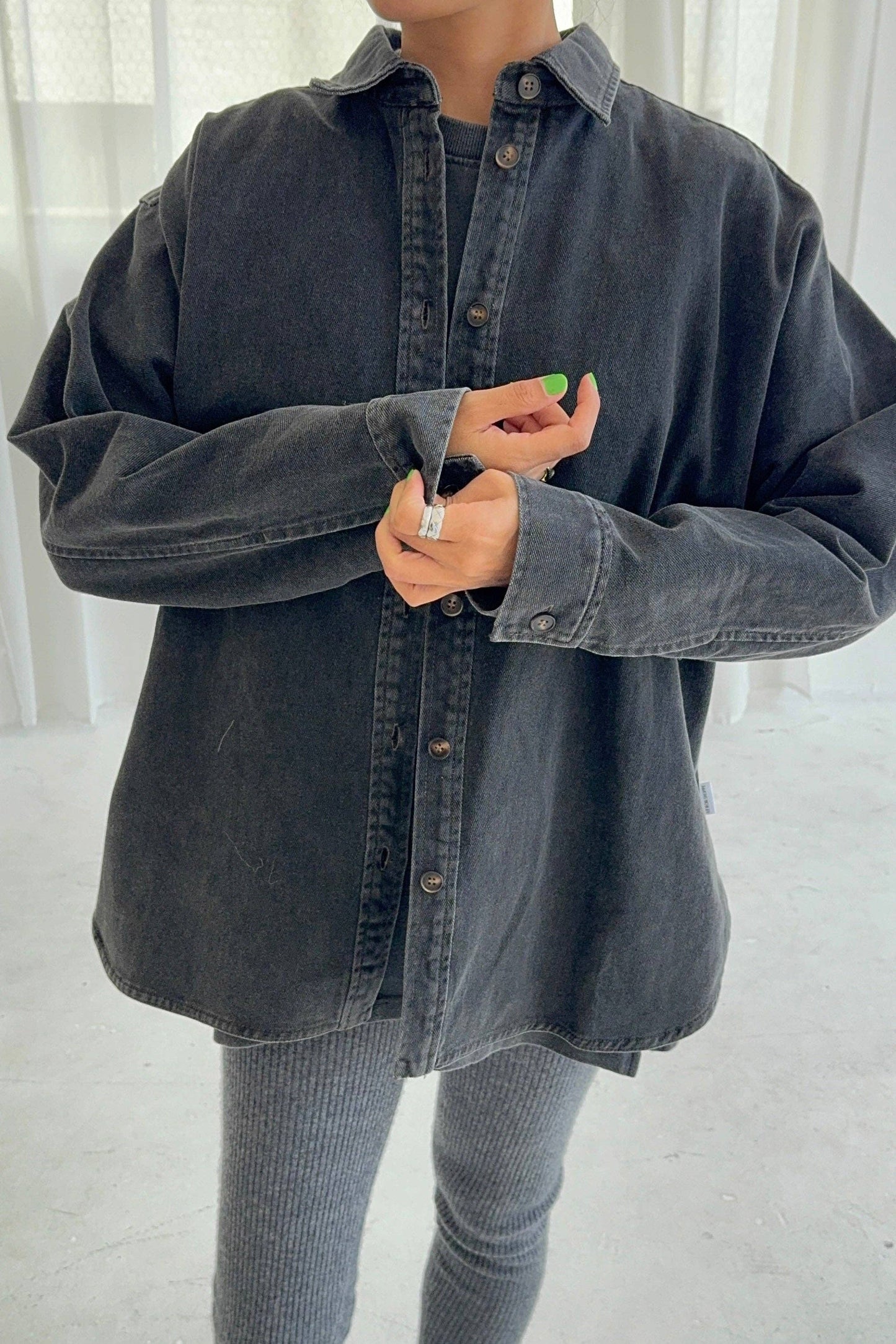 Le Bon Shoppe | Theo Jacket - Black Denim