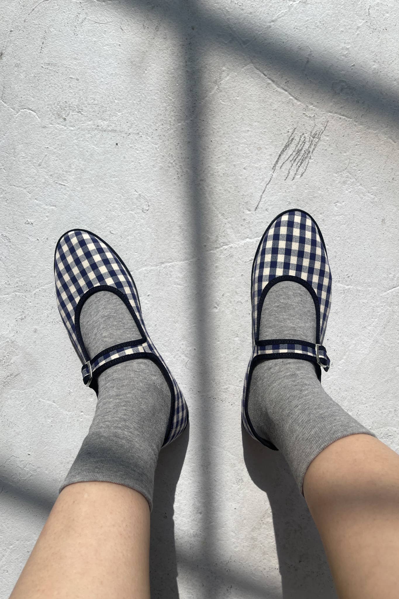 Le Bon Shoppe | Sneaker Socks - Heather Grey