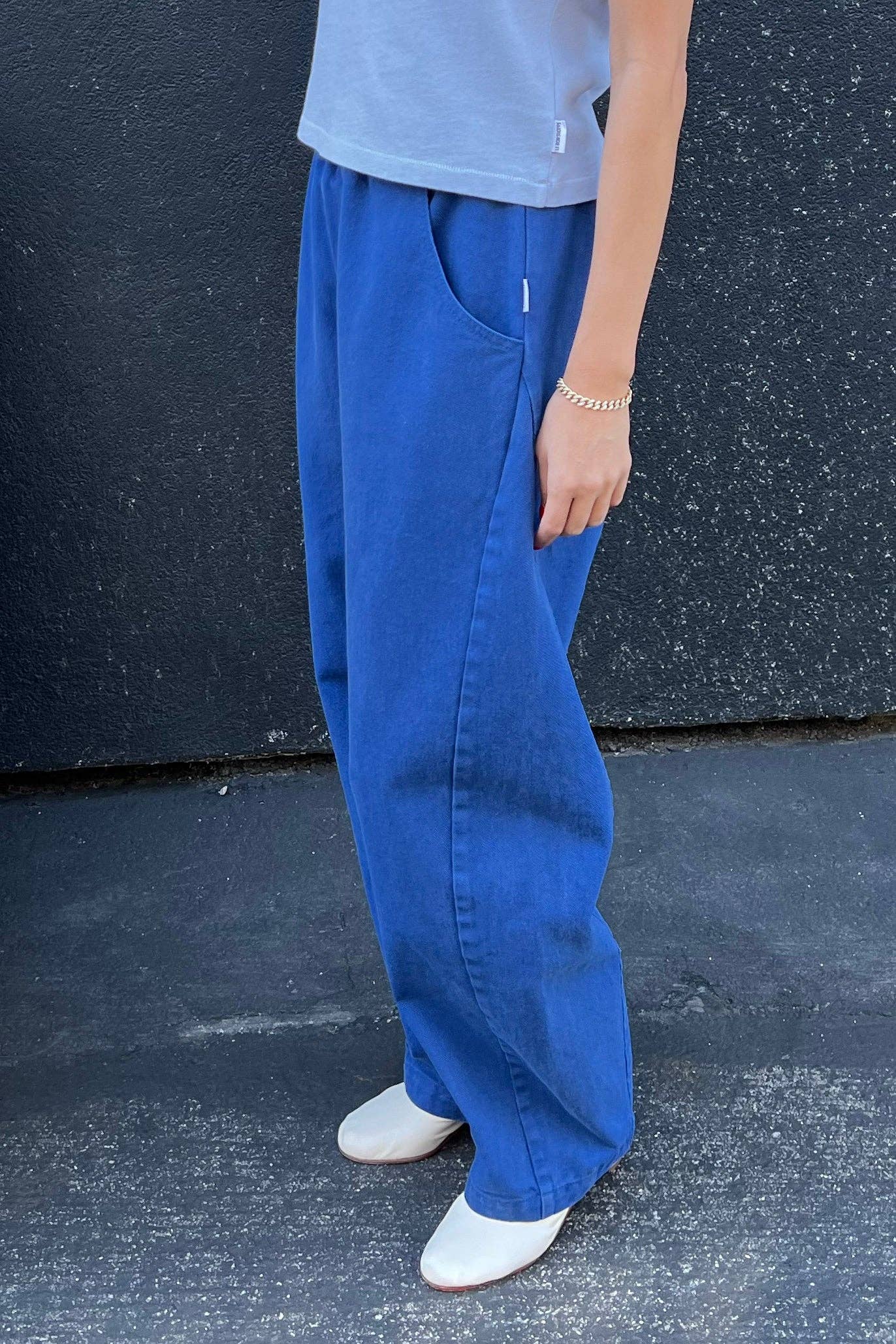 Le Bon Shoppe | LONG Arc Pants - Azure