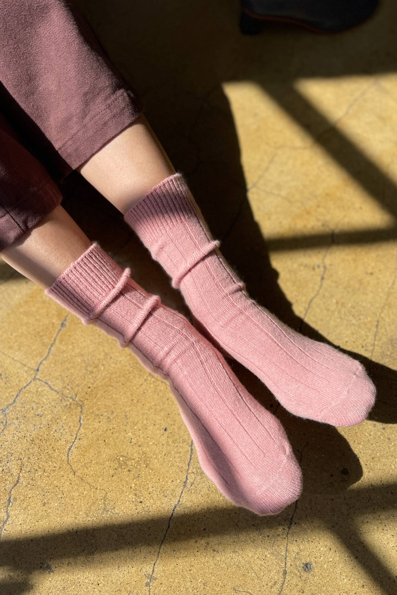 Le Bon Shoppe | Classic Cashmere Socks - Black