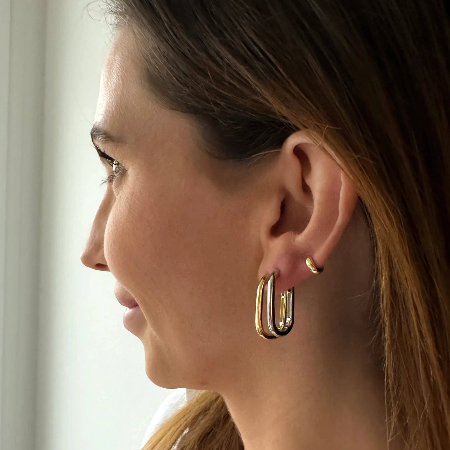 Love Local Jewelry | Mia Bold Hoops 7mm - Gold