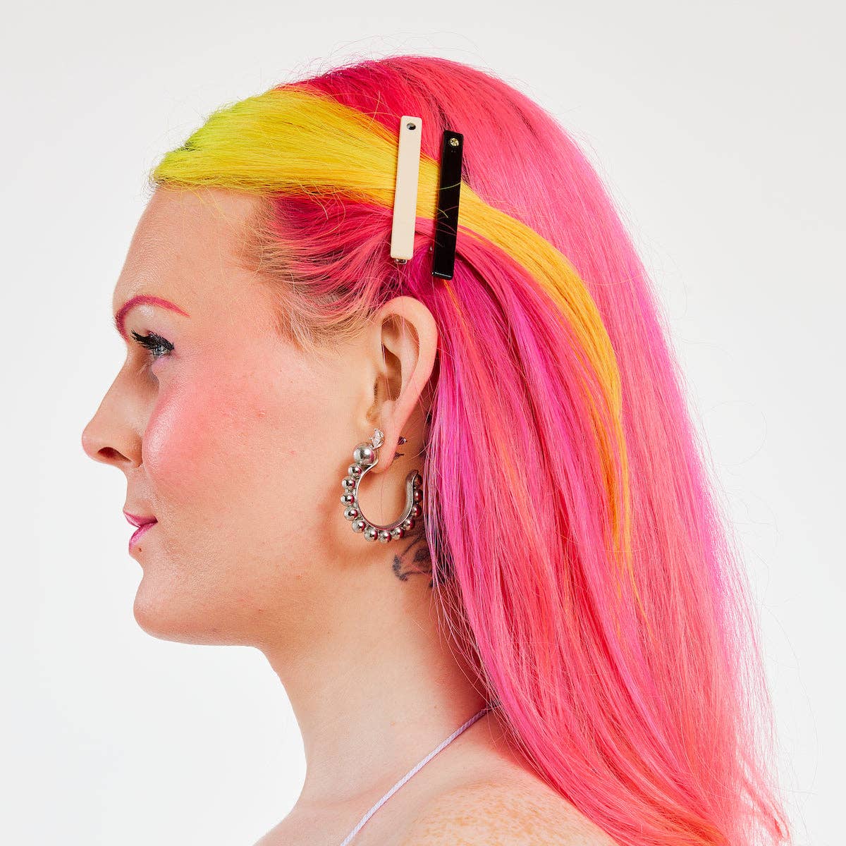 CHUNKS | Allie Clips - Cream + Black