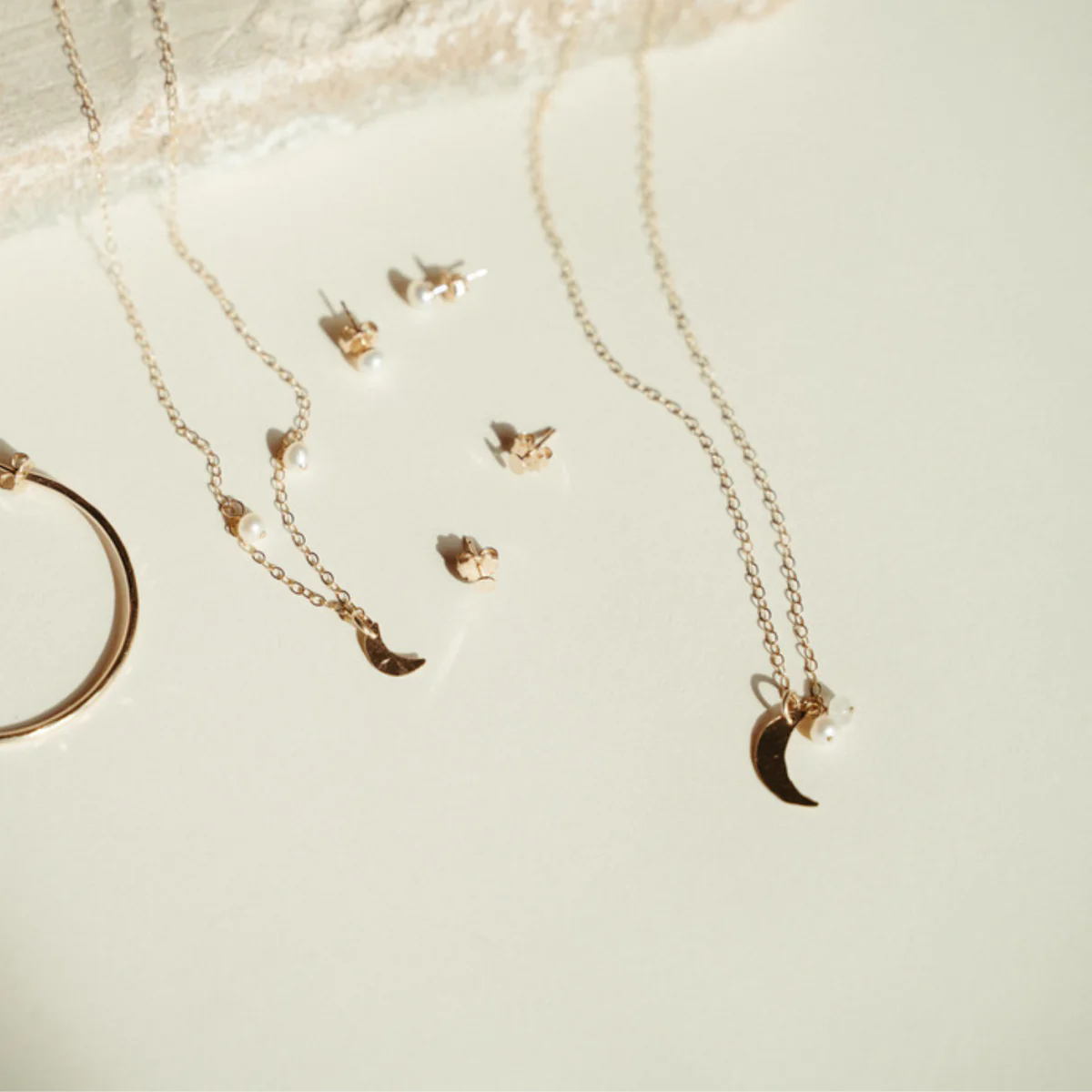 Devi Arts Collective | Dreamer Moon and Pearl Necklace