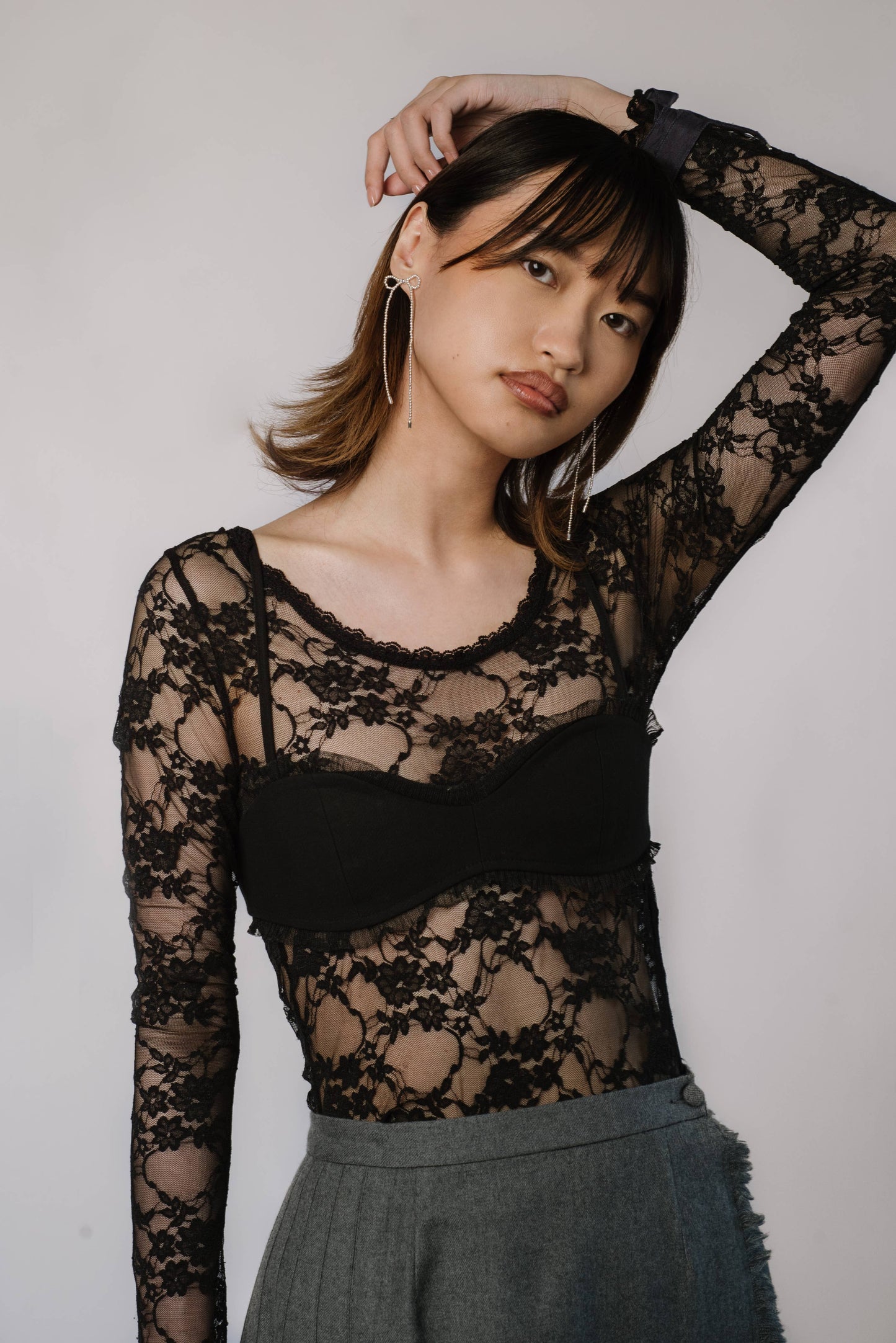 Kara Yoo | Margot Earrings - Rice Pearl