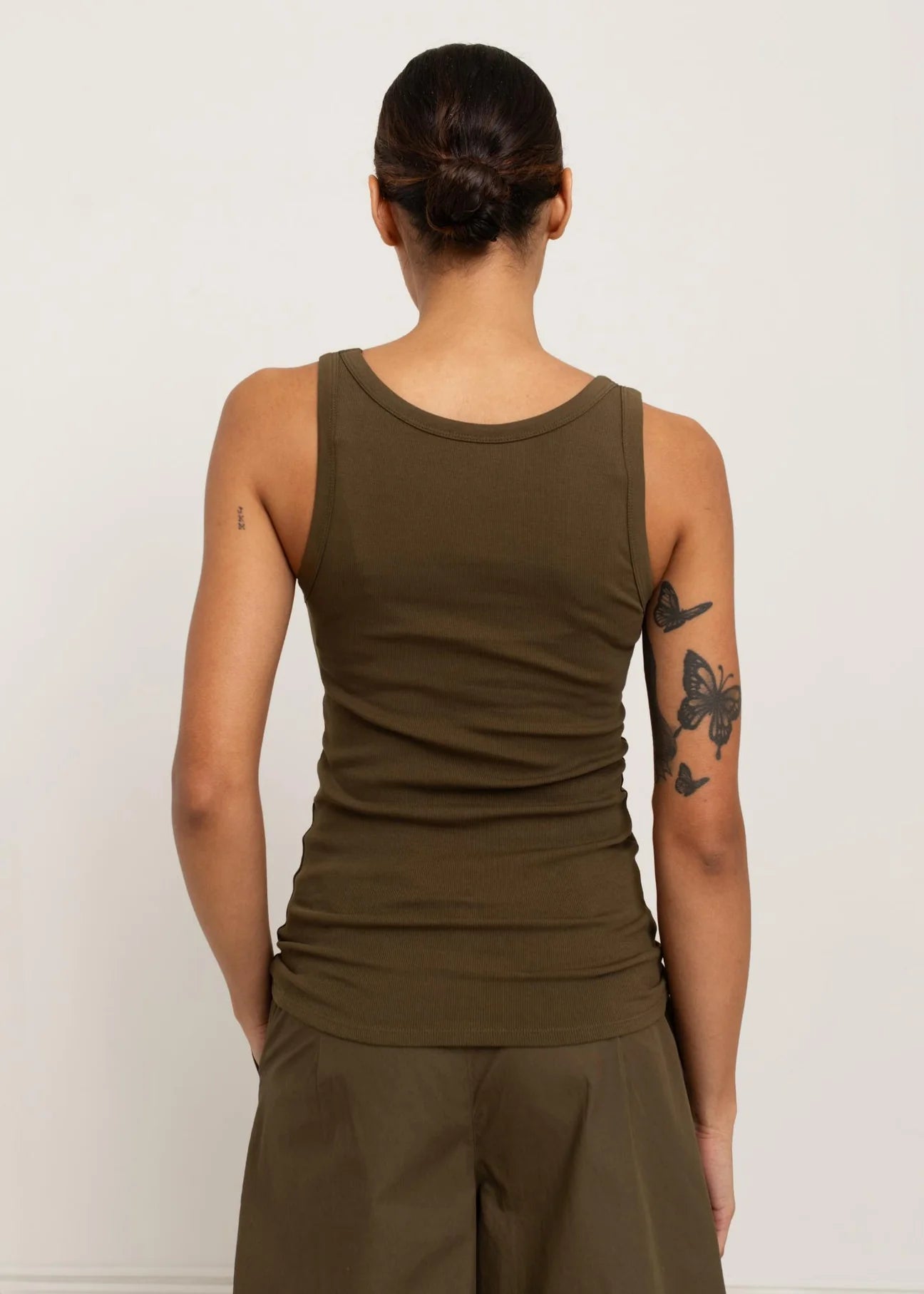 Paper Label | Mara Tank - Dark Olive