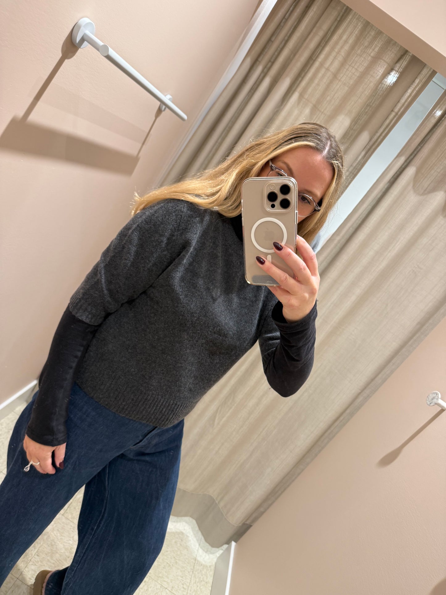 Naif | Holly Sweater - Charcoal