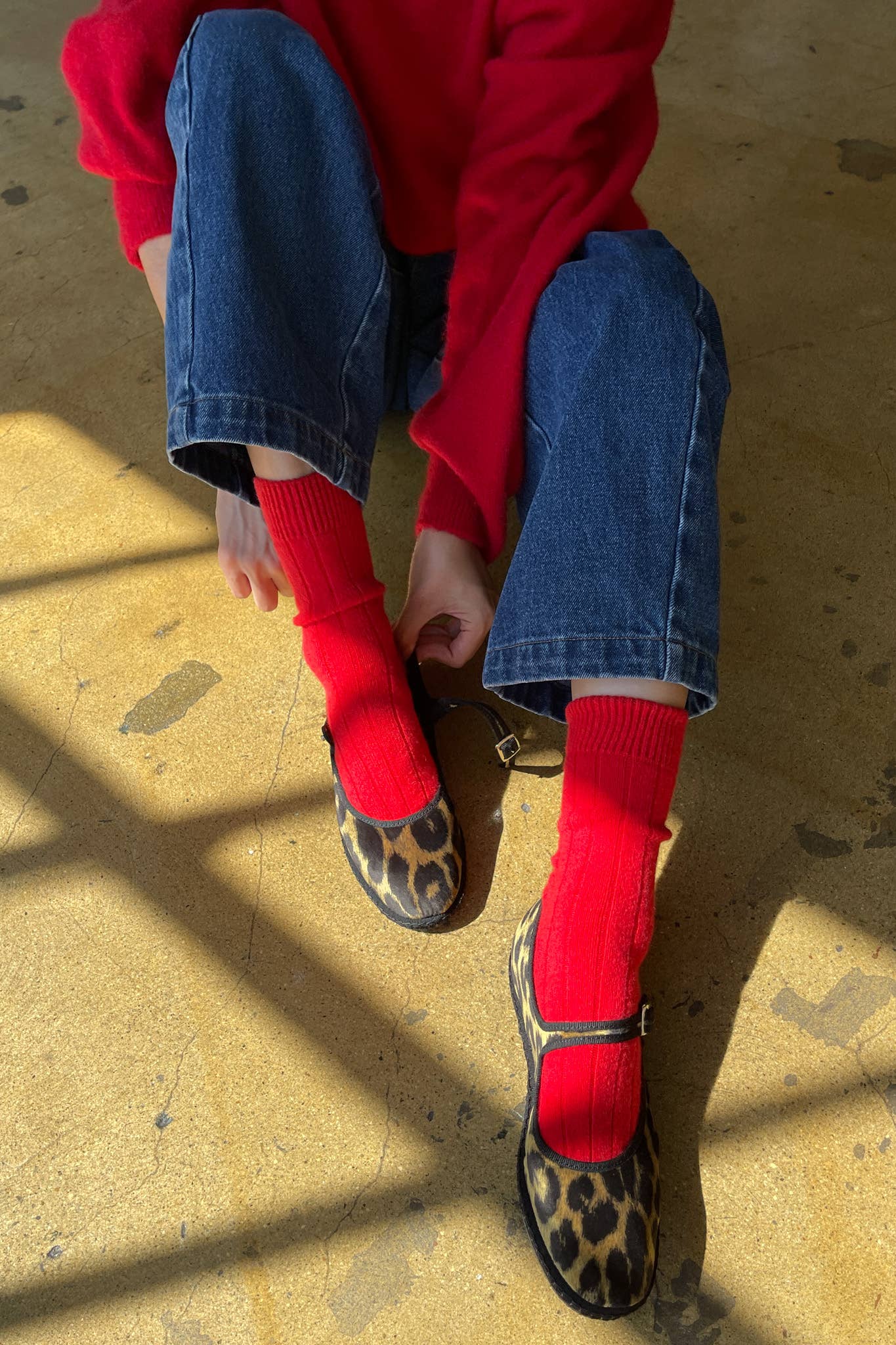 Le Bon Shoppe | Classic Cashmere Socks - Black