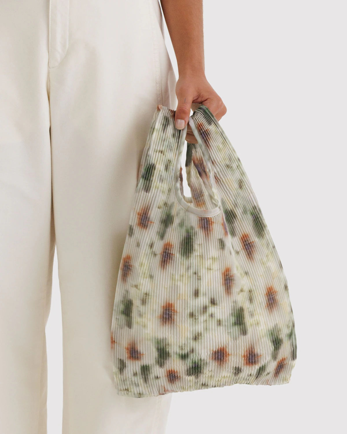 Baggu | Pleated Baggu - Abstract Floral
