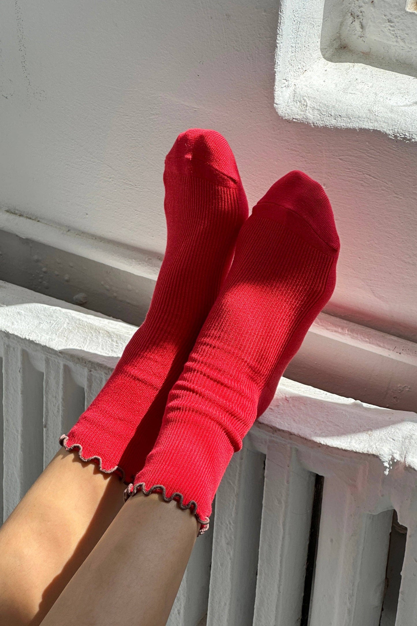 Le Bon Shoppe | Ruffled Modal Socks - 4 Colors
