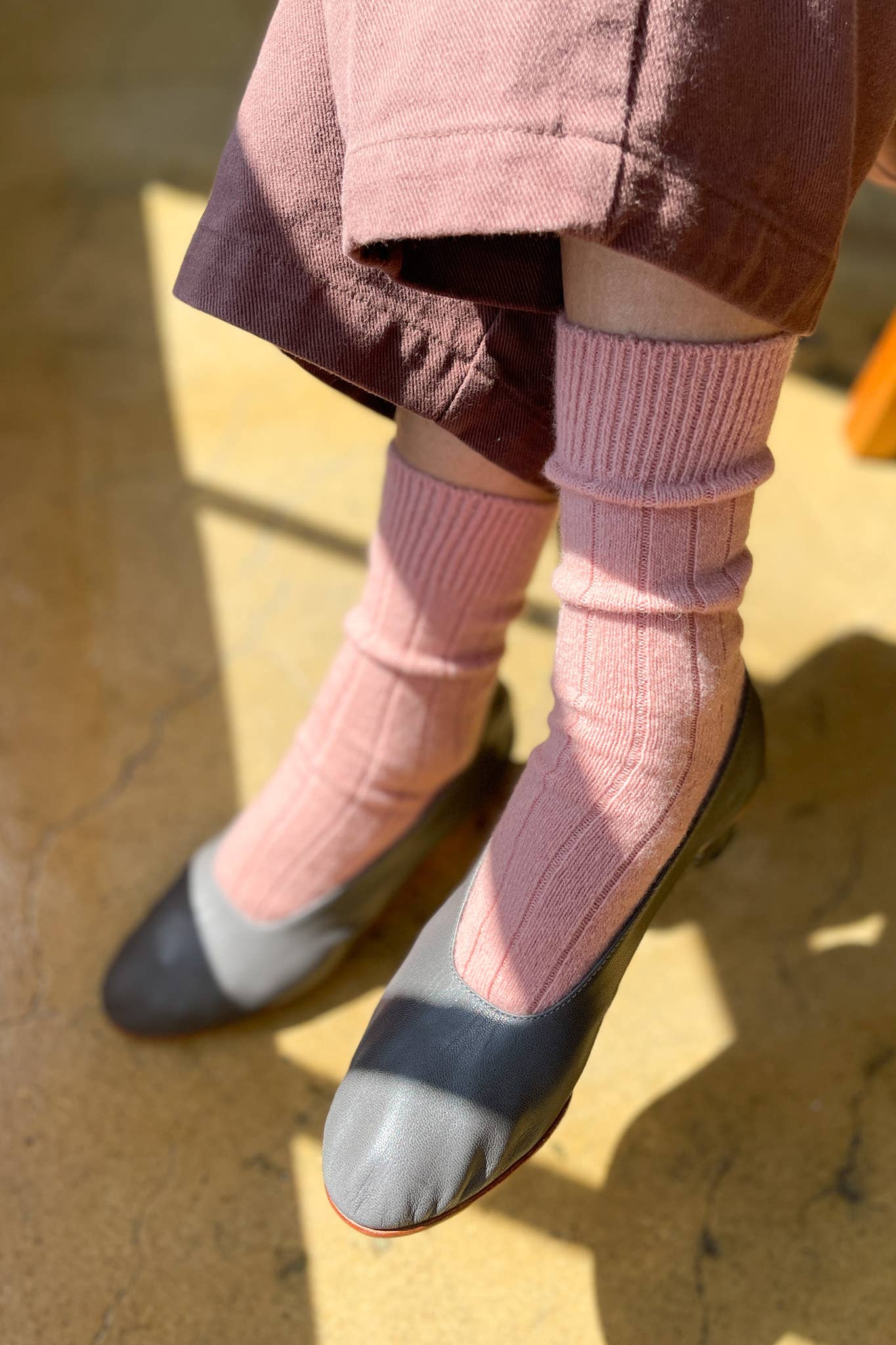 Le Bon Shoppe | Classic Cashmere Socks - Black