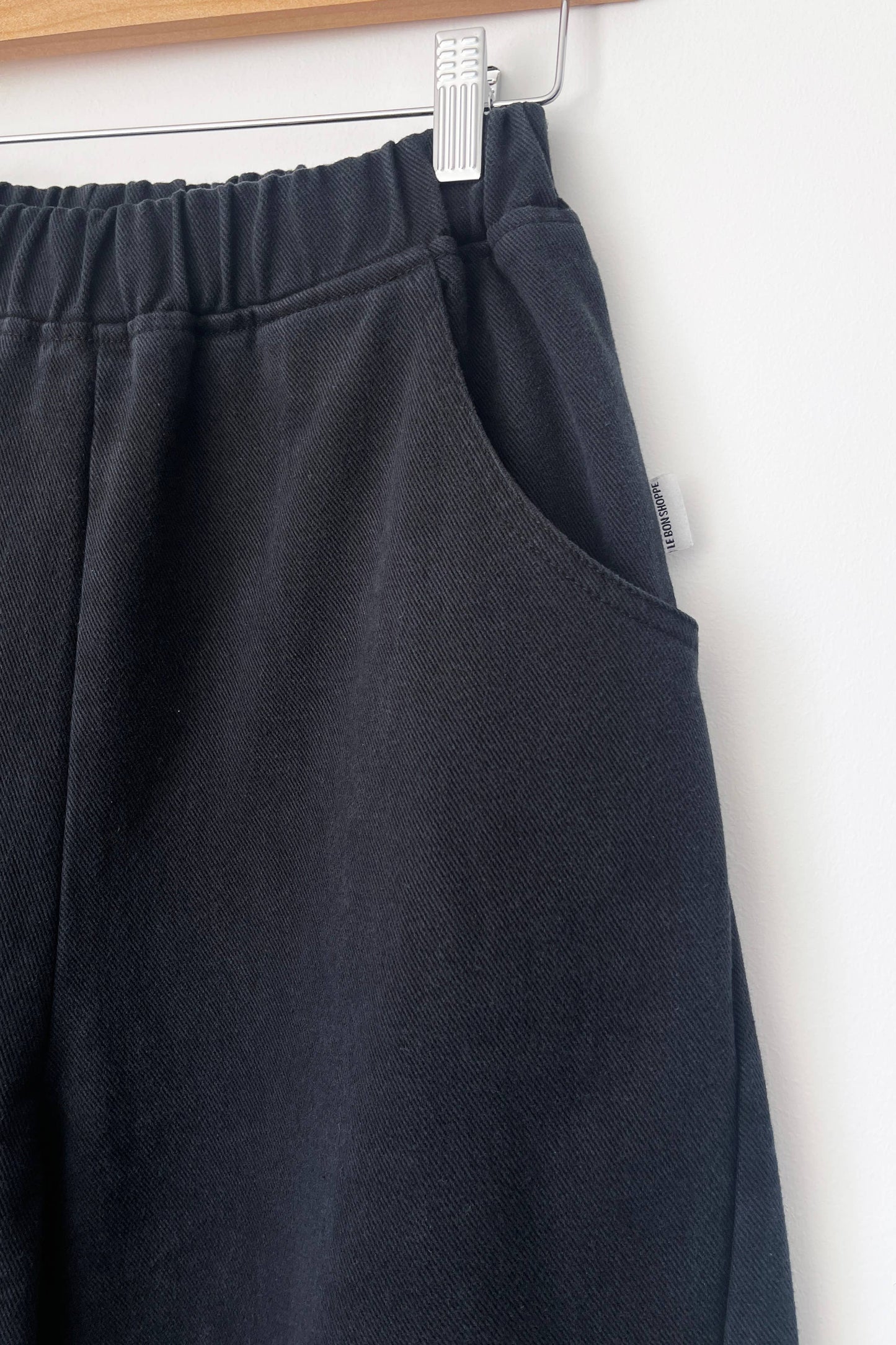 Le Bon Shoppe | Arc Pants - Black Canvas