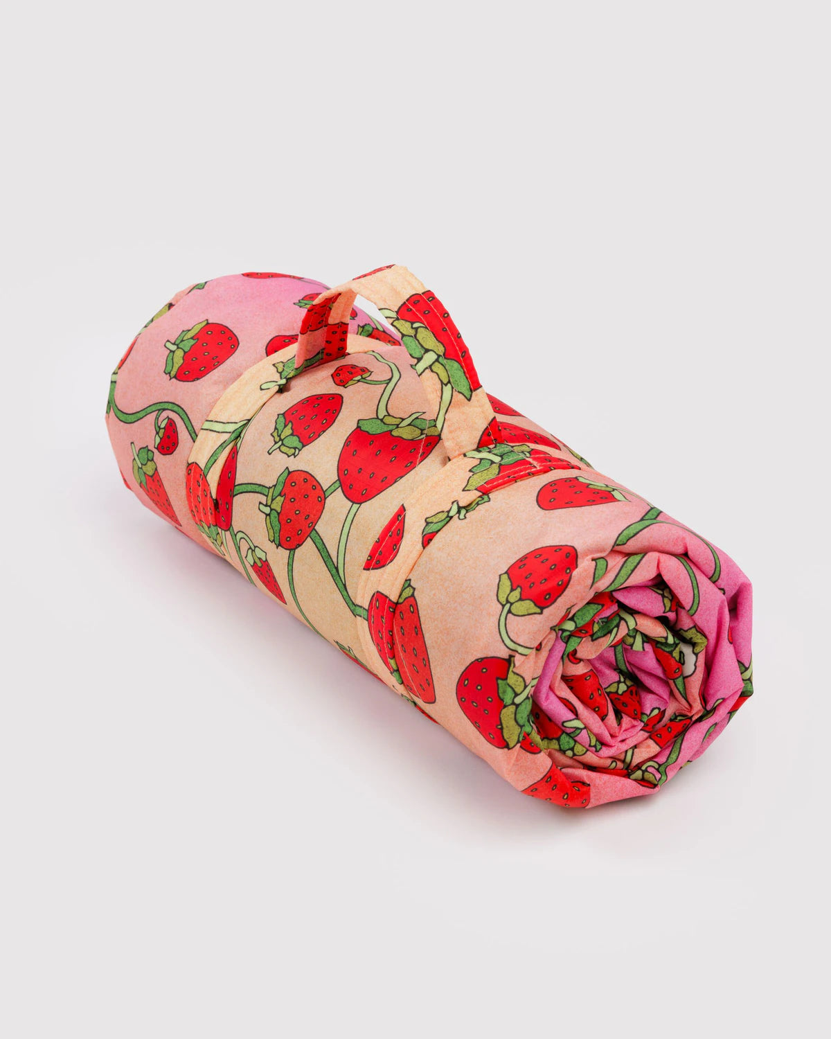 Baggu | Puffy Picnic Blanket - Strawberry Blossom