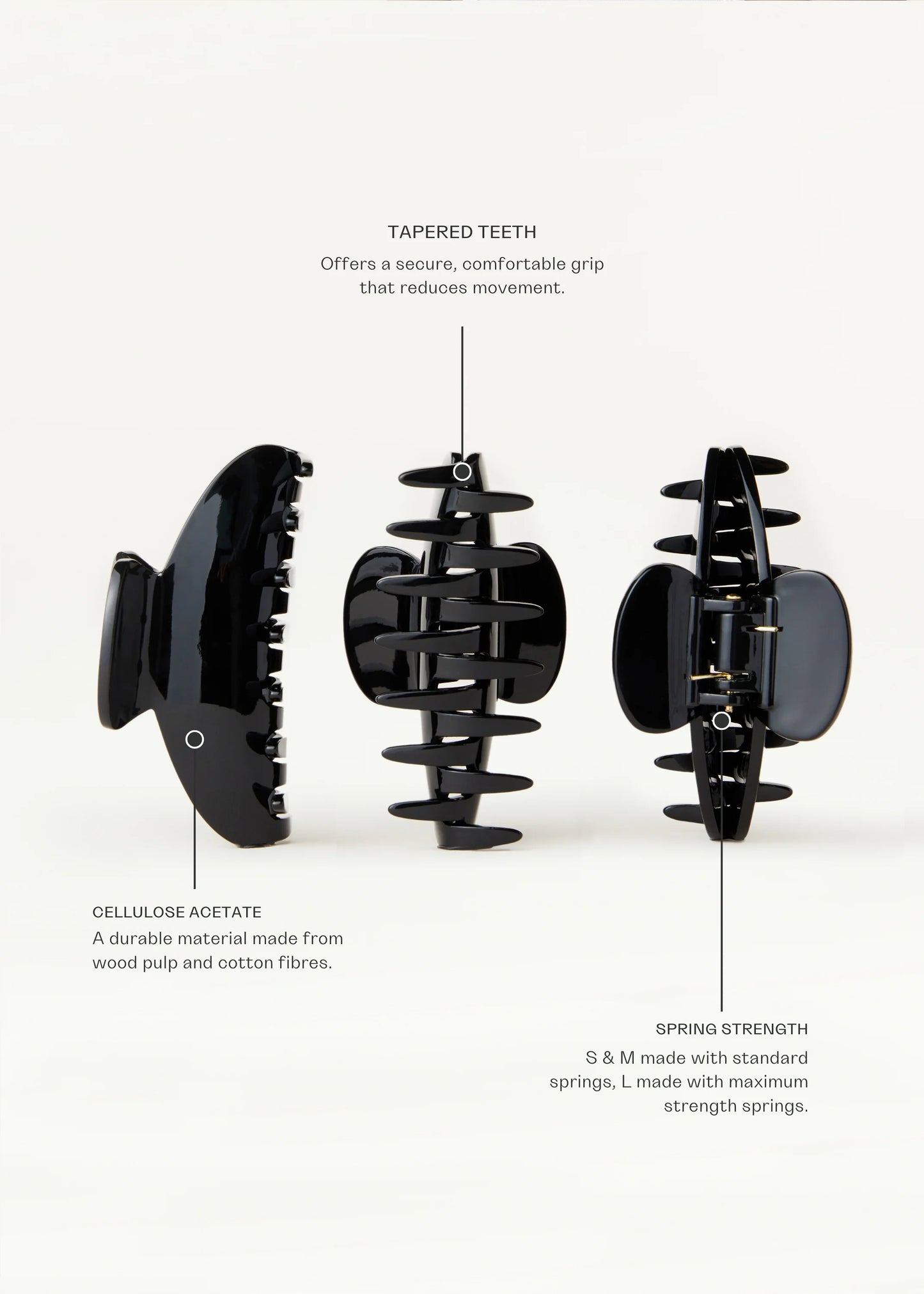 Kōv Essentials | Demi Clip Large - Oak