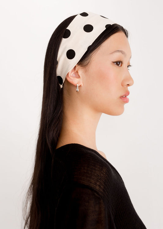 A Bronze Age | Riviera Headband - Polka Dot