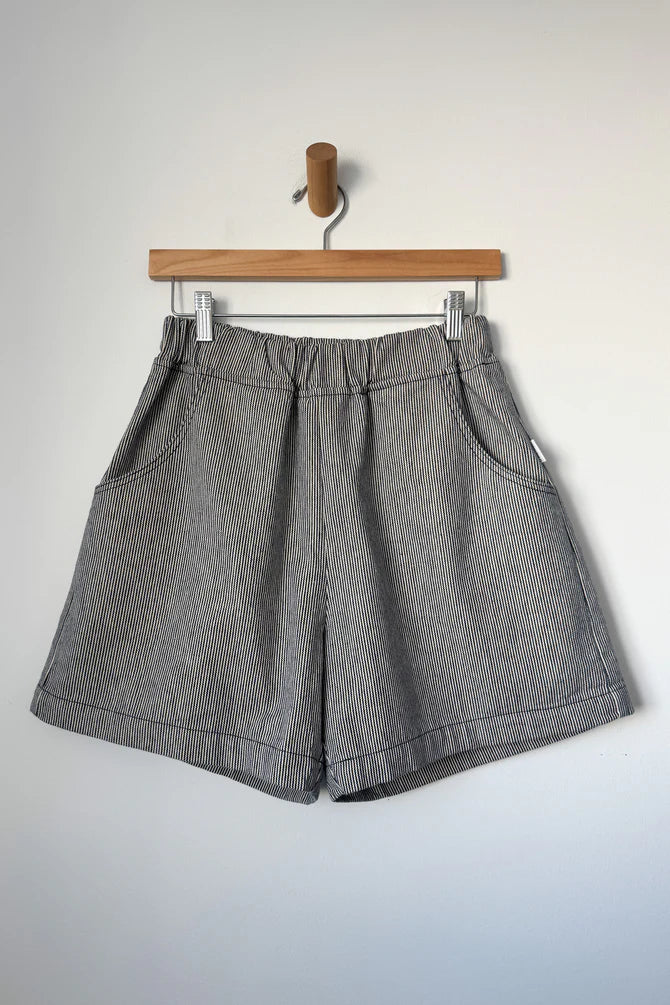 PRE-ORDER Le Bon Shoppe | City Shorts - Navy Stripe