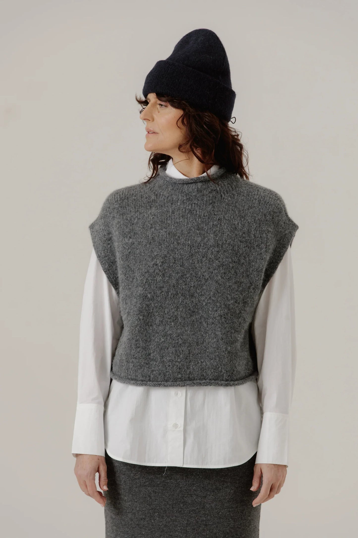 Bare Knitware | Baby Alpaca Andes Beanie - Dark Navy