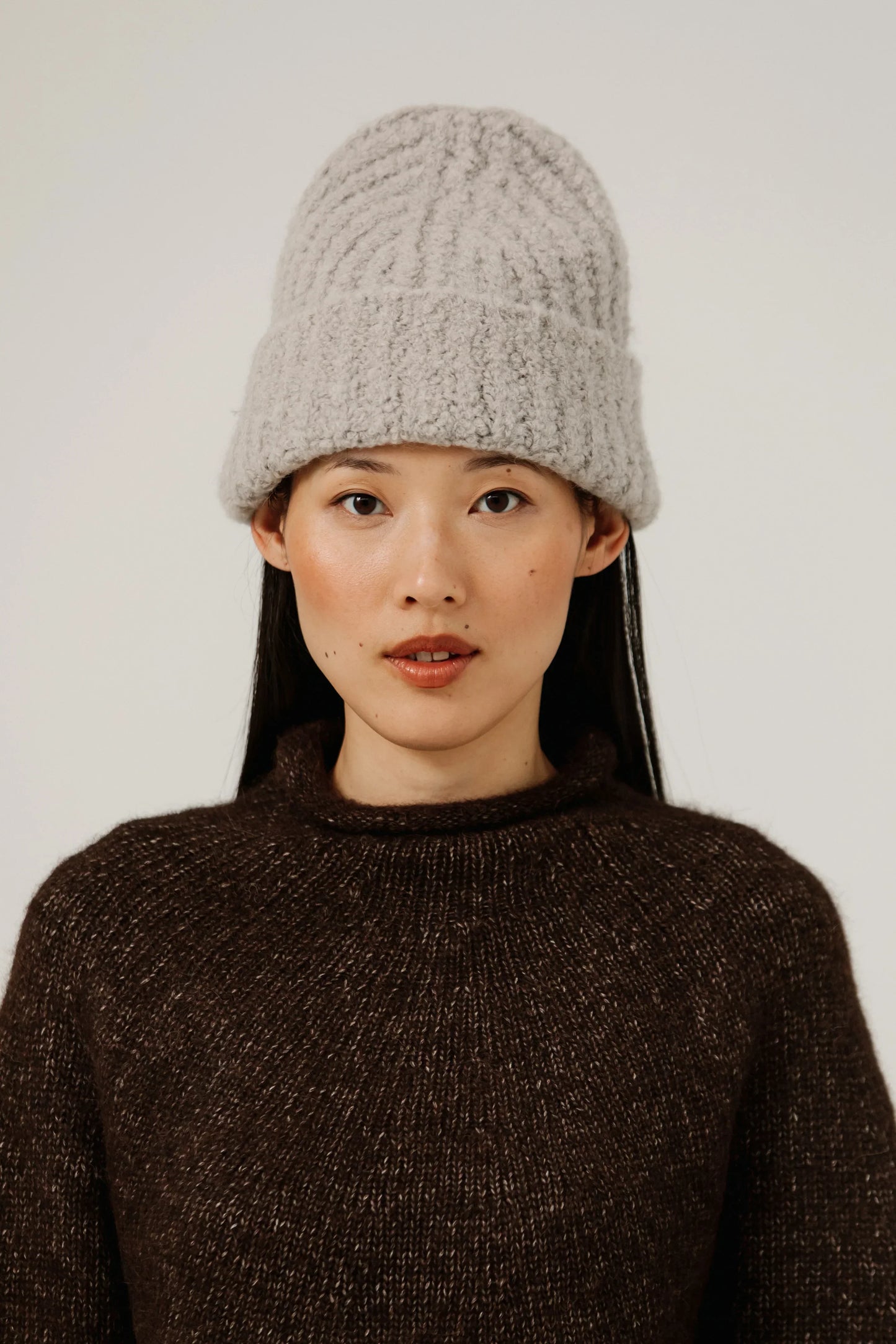 Bare Knitware | Colette Boucle Beanie - Mushroom