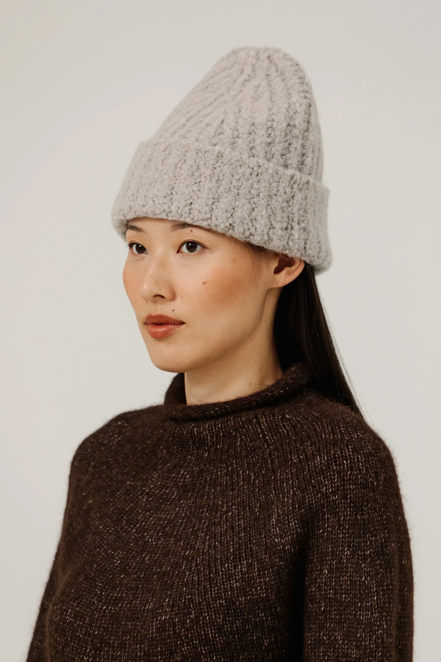 Bare Knitware | Colette Boucle Beanie - Mushroom