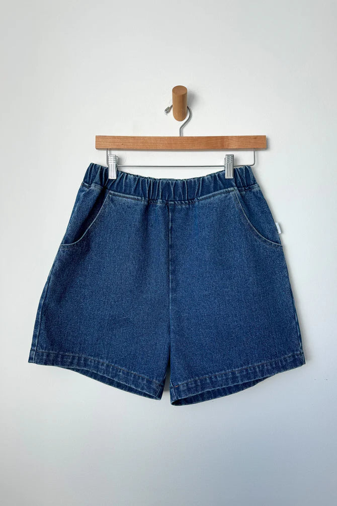 PRE- ORDER Le Bon Shoppe | City Shorts - Blue Denim