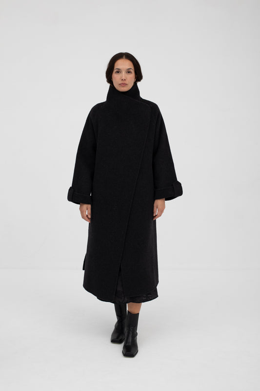 Mus & Bombon | Elysses Coat - Anthracite